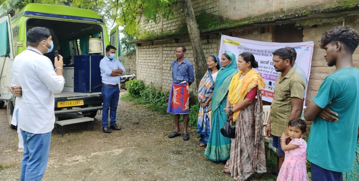 बालको ने मच्छर जनित बीमारियों से बचाव हेतु समुदाय में चलाया जागरूकता अभियान