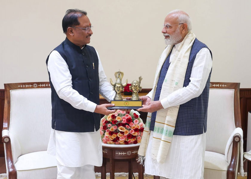प्रधानमंत्री नरेंद्र मोदी से मिले मुख्यमंत्री विष्णुदेव साय – छत्तीसगढ़ के विकास को मिली नई रफ्तार