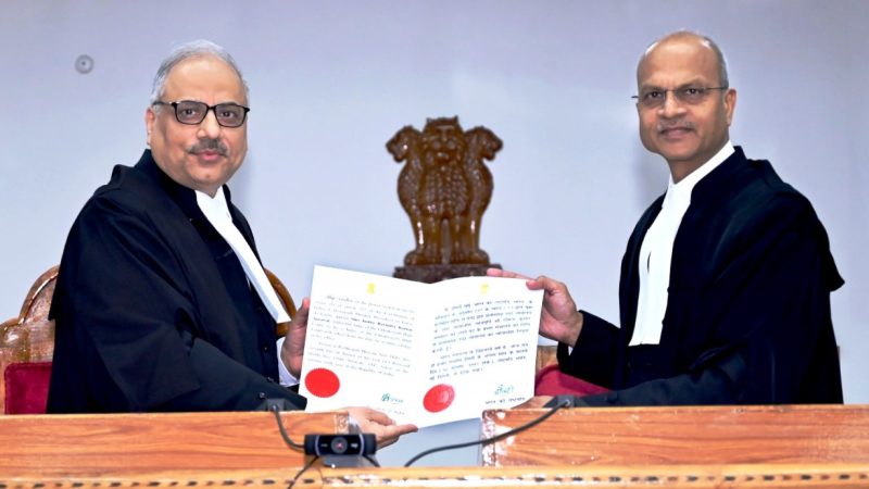 न्यायमूर्ति रविन्द्र कुमार अग्रवाल होंगे छत्तीसगढ़ उच्च न्यायालय के स्थायी न्यायाधीश