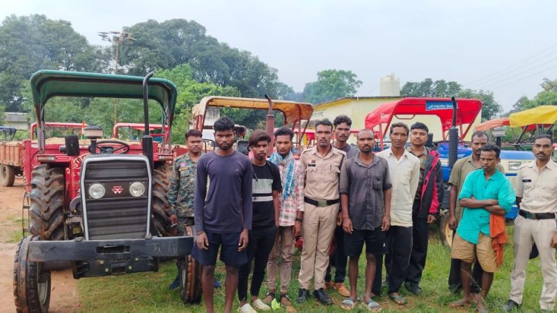 अवैध रेत उत्खनन पर प्रशासन की सख्ती