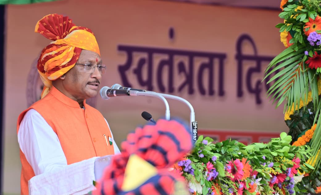 स्वतंत्रता दिवस-2025 : माननीय मुख्यमंत्री विष्णु देव साय का स्वतंत्रता दिवस संदेश- पुलिस परेड ग्राउण्ड ,रायपुर