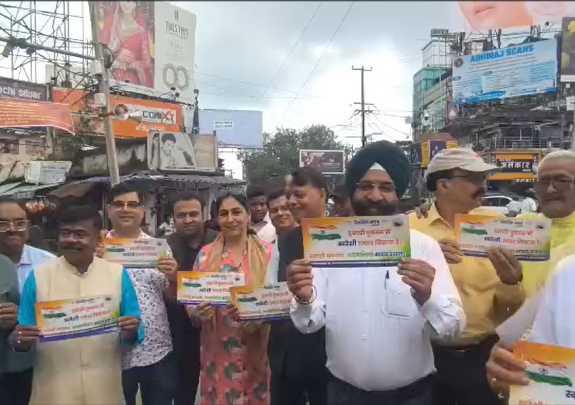 रक्षा राज्यमंत्री संजय सेठ ने शुरु किया राज्यव्यापी स्वदेशी अपनाएं भारत बनाएं अभियान