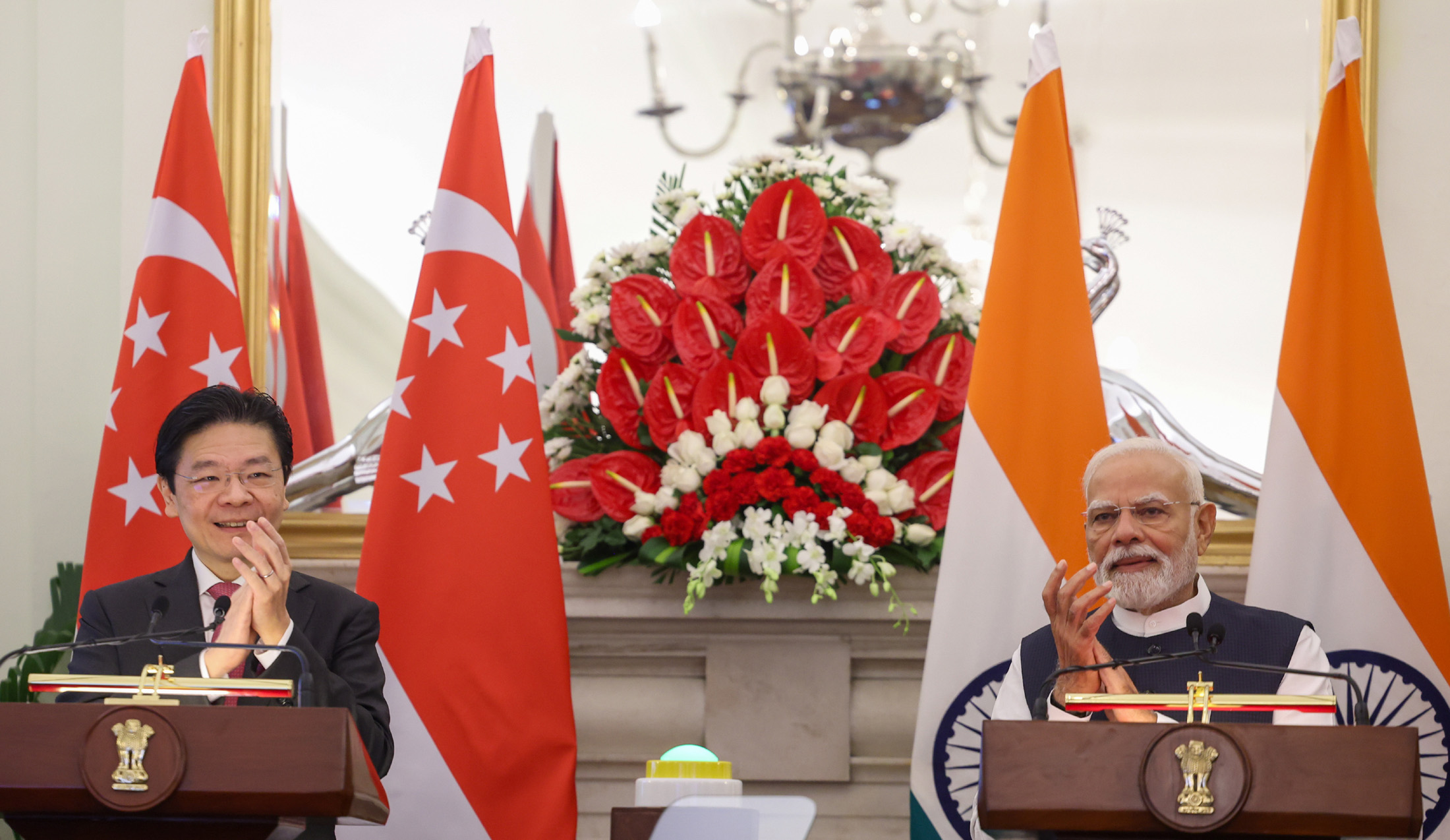 प्रधानमंत्री ने सिंगापुर के प्रधानमंत्री श्री लॉरेंस वोंग को भारत में उनके विश्वास व्यक्त करने के लिए धन्यवाद दिया