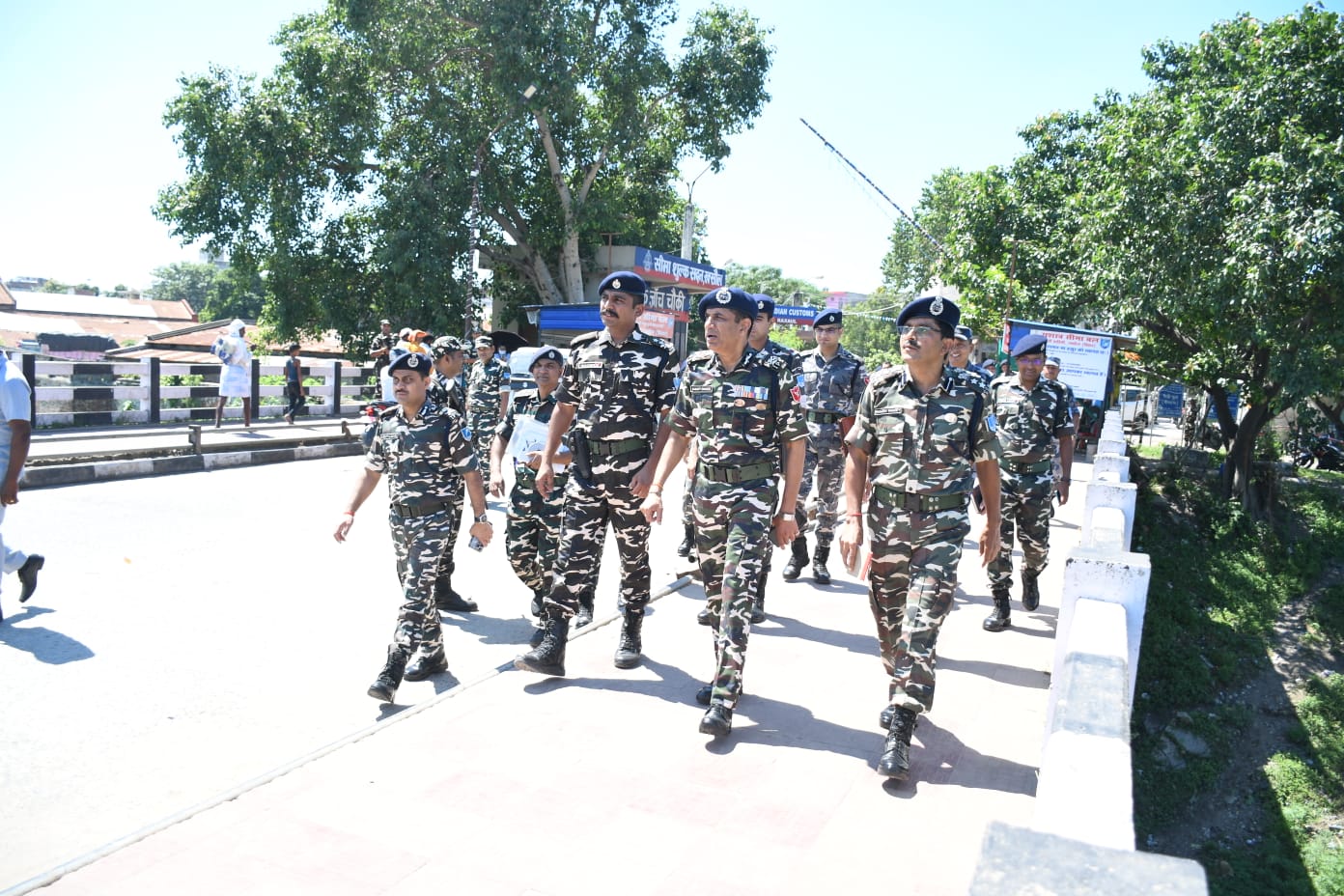 सशस्त्र सीमा बल के डीजी संजय सिंघल ने बिहार के सीमावर्ती क्षेत्रों का किया दो दिवसीय निरीक्षण