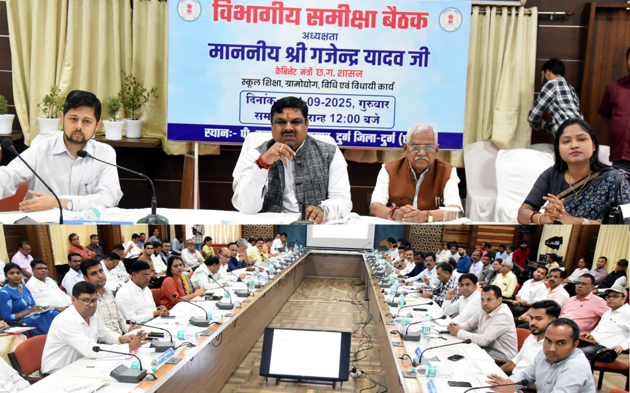 नगरीय निकायों में जनहित कार्यों को प्राथमिकता दें: मंत्री गजेन्द्र यादव