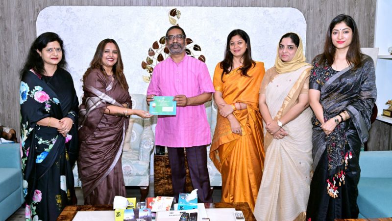 मुख्यमंत्री हेमन्त सोरेन से आईएएस ऑफिसर्स वाइव्स एसोसिएशन की शिष्टाचार मुलाकात