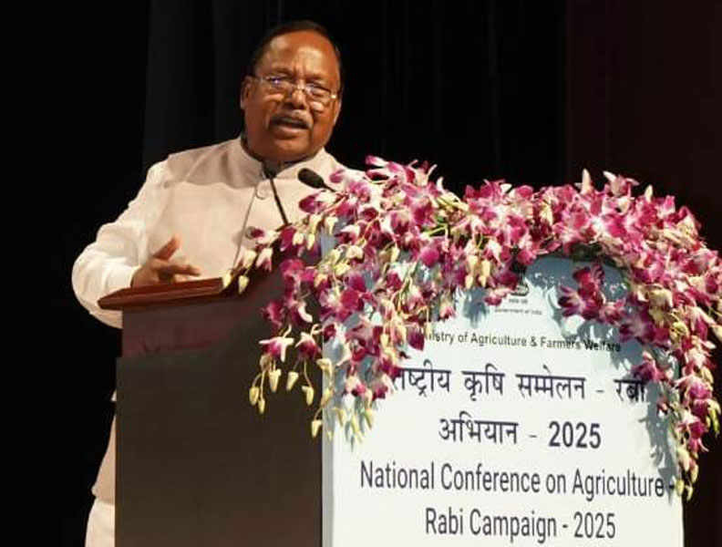 मंत्री रामविचार नेताम नई दिल्ली में आयोजित ’राष्ट्रीय रबी सम्मेलन’ में हुए शामिल