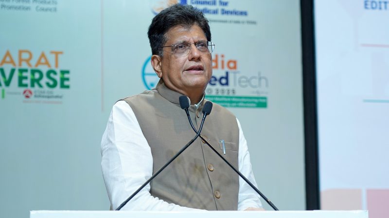 केंद्रीय वाणिय्ज्य और उद्योग मंत्री पीयूष गोयल ने इंडिया मेडटेक एक्सपो 2025 का उद्घाटन किया, जीएसटी सुधारों को आत्मनिर्भर भारत और वर्ष 2047 तक विकसित भारत की दिशा में एक महत्वपूर्ण उपलब्धि बताया