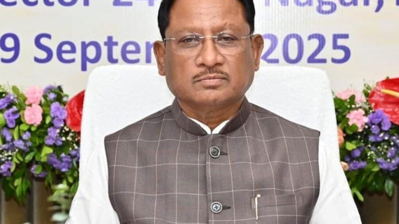 मुख्यमंत्री विष्णु देव साय की अध्यक्षता में यूनिफाइड कमांड की बैठक आयोजित