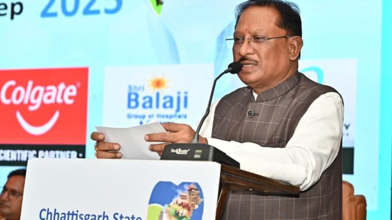 प्रदेश की 3 करोड़ जनता के आरोग्य के साथ विकसित छत्तीसगढ़ का सपना करेंगे पूरा : मुख्यमंत्री साय