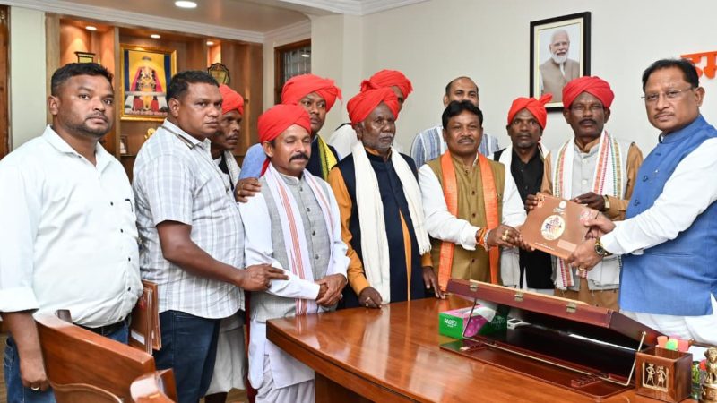 मुख्यमंत्री साय को बस्तर दशहरा कार्यक्रम में शामिल होने का मिला न्यौता