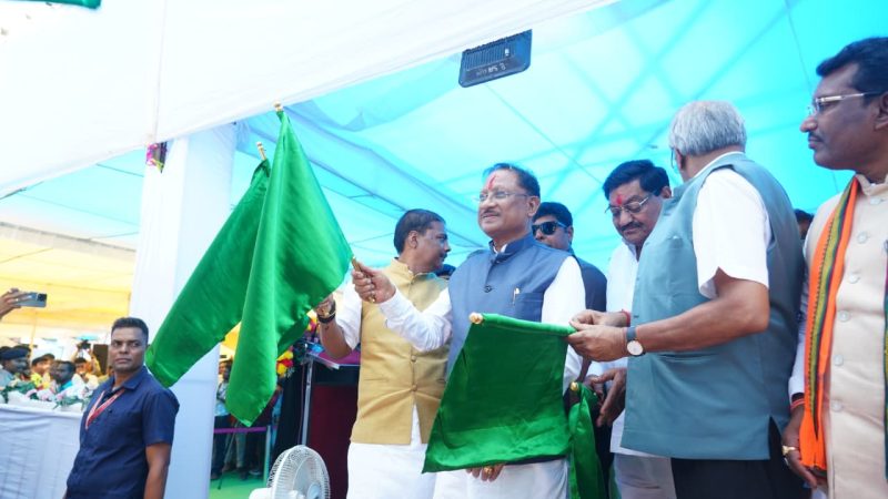 रेलवे इंफ्रास्ट्रक्चर में तेजी से हो रहा निवेश आने वाली पीढ़ियों के लिए नया भविष्य गढ़ेगा : मुख्यमंत्री साय