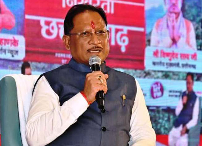 प्रदेश में नक्सलवाद समाप्त कर गढ़ेगें विकास की राह: मुख्यमंत्री विष्णुदेव साय