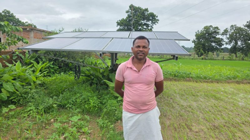 सौर सुजला योजना से खेतों में निर्बाध सिंचाई, किसानों की बढ़ी आमदनी