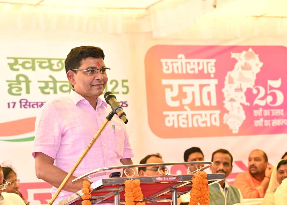 स्वच्छता केवल सरकार का काम नहीं, बल्कि समाज की जागरूकता भी जरूरी: मंत्री टंक राम वर्मा
