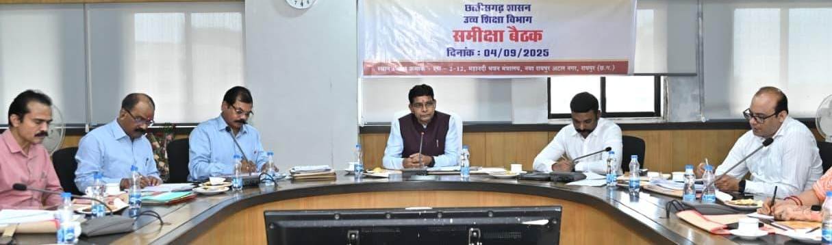 सरकार उच्च शिक्षा में नवाचार और गुणवत्ता सुधार के लिए प्रतिबद्ध : मंत्री टंक राम वर्मा