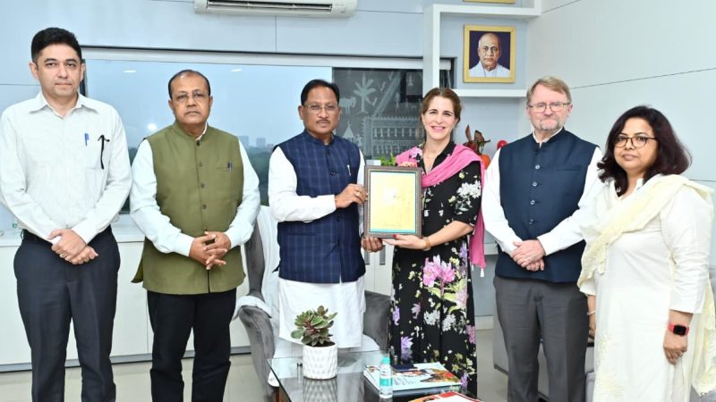 विकसित छत्तीसगढ़ के निर्माण में यूनिसेफ इंडिया देगा तकनीकी सहयोग