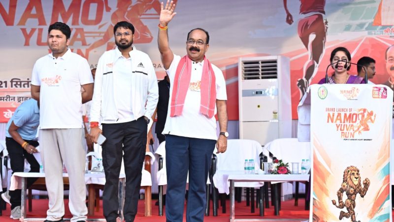 स्वस्थ और नशामुक्त भारत के लिए ‘नमो युवा रन’, युवाओं ने जोश और उत्साह से की भागीदारी
