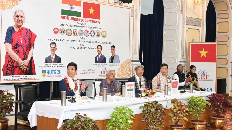 राज्यपाल की अध्यक्षता में उत्तर प्रदेश के विश्वविद्यालयों एवं वियतनाम के विश्वविद्यालयों के मध्य समझौता