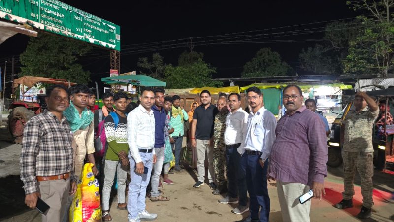 दलाल के चंगुल से छूटे 18 मजदूर