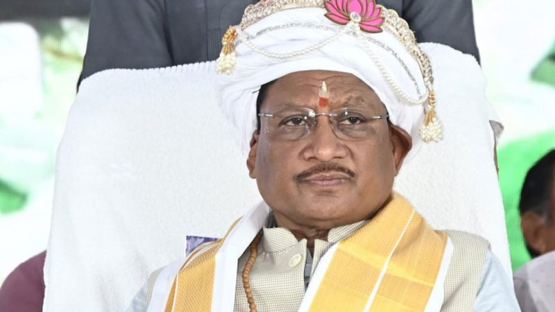 गुरु घासीदास बाबा के आदर्शों पर चलकर बनाएंगे विकसित छत्तीसगढ़ : मुख्यमंत्री श्री साय