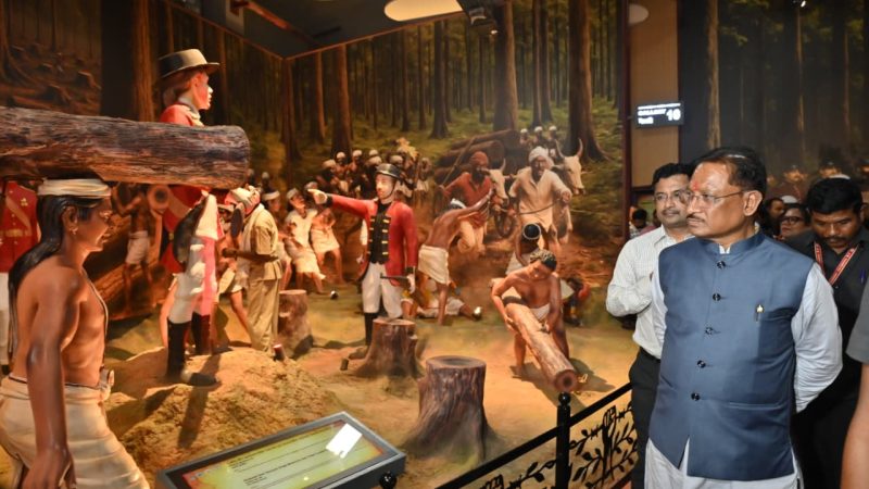 जनजातीय स्वतंत्रता विद्रोहों पर बने भव्य स्मारक सह-संग्रहालय जल्द लोगों के लिए होगा समर्पित