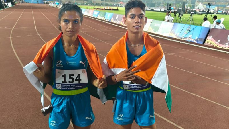 भारत के नाम रहा सैफ चैंपियनशिप का पहला दिन