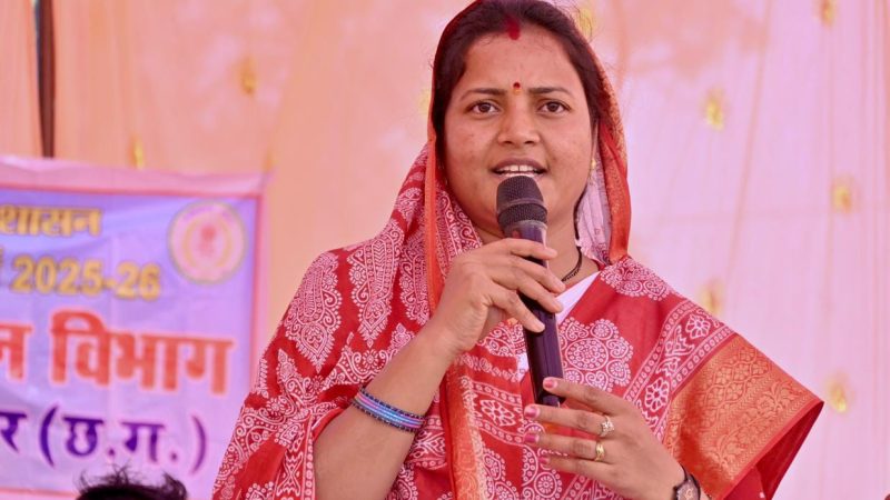 मंत्री श्रीमती लक्ष्मी राजवाड़े ने बैजनाथपुर जलाशय जीर्णोद्धार कार्य का किया भूमिपूजन