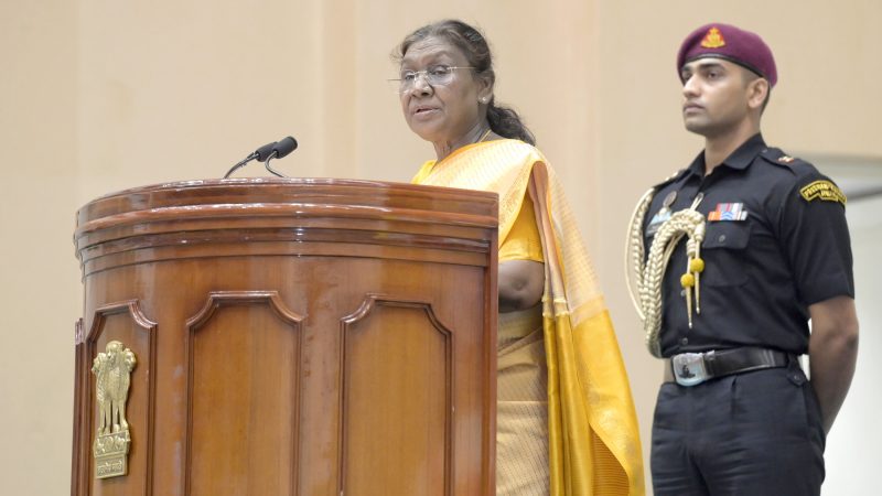 राष्ट्रपति ने ‘आदि कर्मयोगी अभियान’ पर आयोजित राष्ट्रीय सम्मेलन में भाग लिया