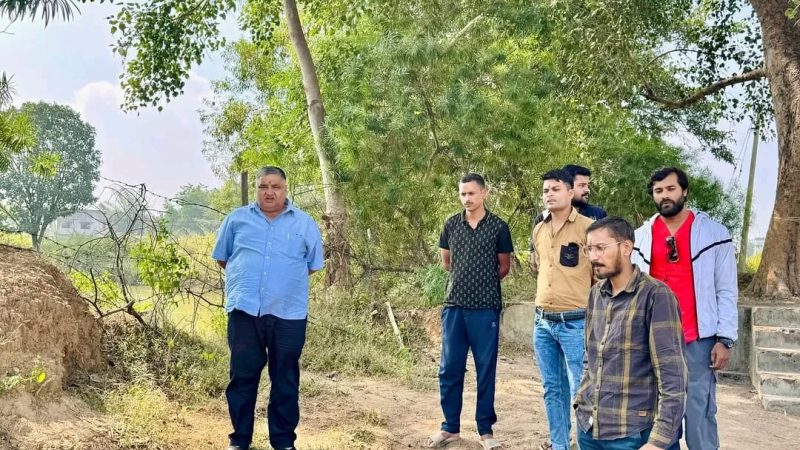 पर्यटन एवं संस्कृति मंत्री राजेश अग्रवाल ने छठ घाटों का निरीक्षण कर छठ महापर्व की तैयारियों का लिया जायज़ा