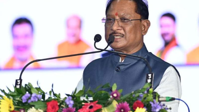 मुख्यमंत्री विष्णुदेव साय ने बाबा साहब डॉ. भीमराव अम्बेडकर की पुण्यतिथि पर किया नमन