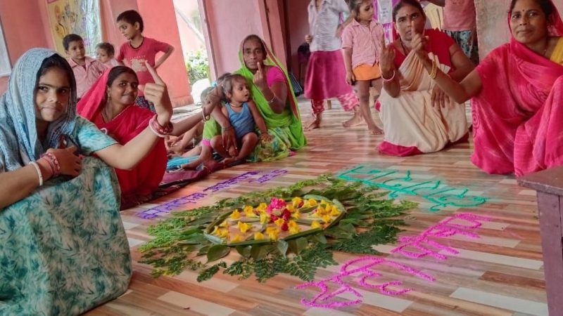 वैशाली जिला प्रशासन द्वारा चलाया जा रहा है मतदाता जागरूकता अभियान