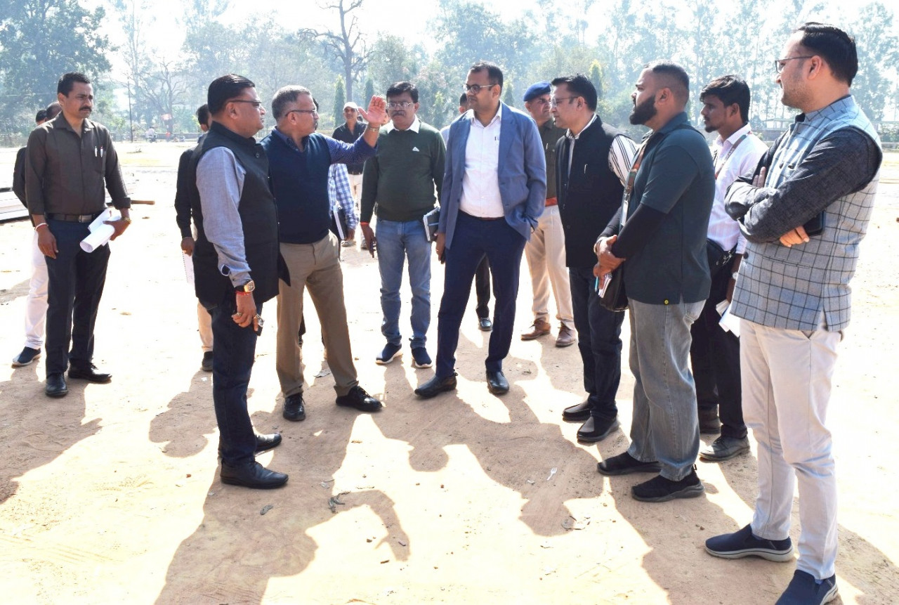 राष्ट्रपति श्रीमती द्रौपदी मुर्मु के अम्बिकापुर प्रवास को लेकर तैयारियां शुरू