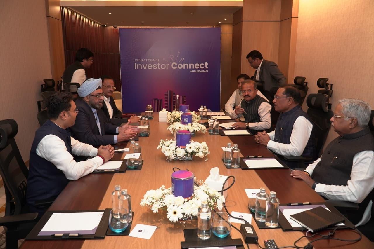 छत्तीसगढ़ और गुजरात के बीच विकास, तकनीक, संस्कृति और निवेश का नया अध्याय : मुख्यमंत्री विष्णु देव साय का गुजरात प्रवास रहा ऐतिहासिक और सार्थक