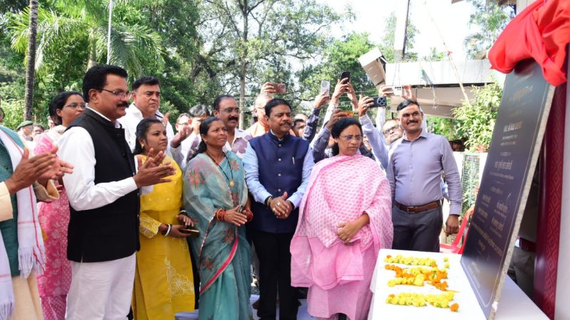 वन मंत्री ने किया कोंडागांव वनमंडल के नवीन कार्यालय भवन का भूमिपूजन