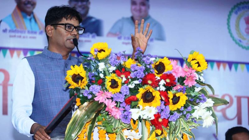 राज्य निर्माण के बाद छत्तीसगढ़ तेजी से विकास के पथ पर है अग्रसर-वित्त मंत्री ओ.पी.चौधरी