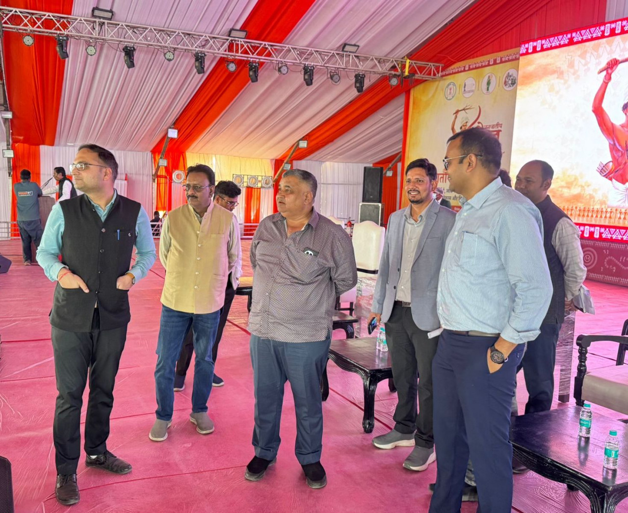 पर्यटन एवं संस्कृति मंत्री राजेश अग्रवाल ने किया राष्ट्रपति श्रीमती द्रौपदी मुर्मू के अम्बिकापुर दौरे की तैयारियों का निरीक्षण