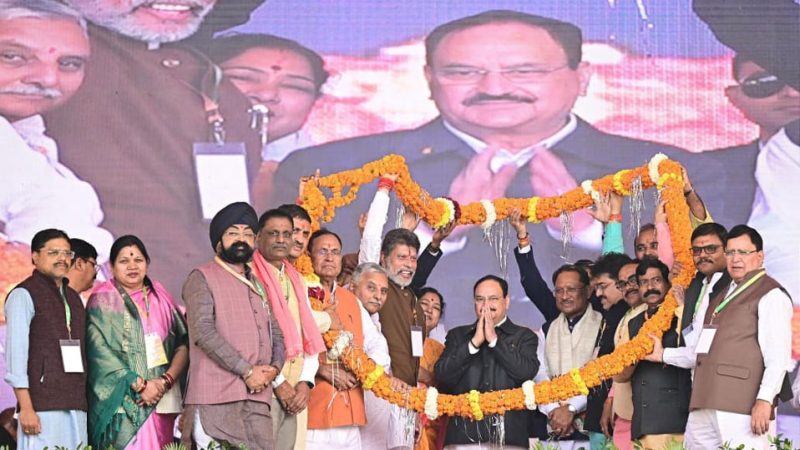 जो कहा, वह किया, और जो नहीं कहा, वह भी करके दिखाया : केंद्रीय मंत्री जगत प्रकाश नड्डा