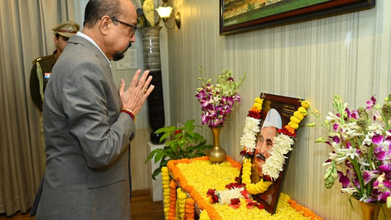 डॉ. राजेंद्र प्रसाद की जयंती पर राज्यपाल ने किया नमन