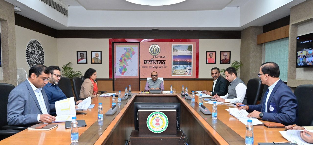 छत्तीसगढ़ राज्य सड़क सुरक्षा परिदृश्य की समीक्षा बैठक संपन्न