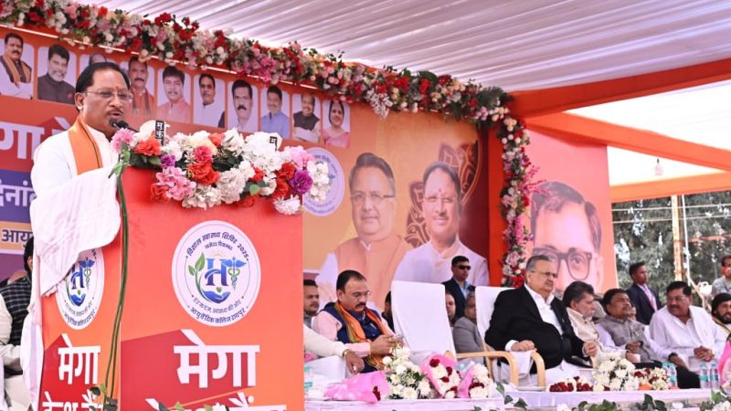 ‘मनखे-मनखे एक समान’ की भावना को साकार करता मेगा हेल्थ कैम्प : मुख्यमंत्री विष्णु देव साय