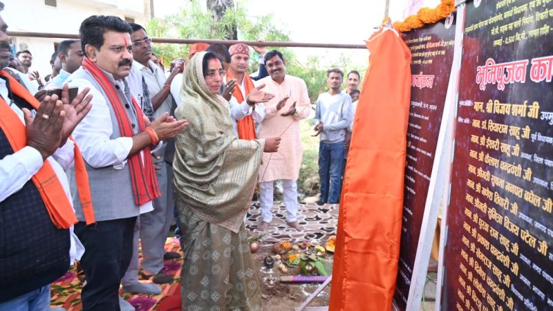 मुख्यमंत्री ग्राम गौरव पथ योजना से ग्रामीण अधोसंरचना हो रही सुदृढ़– उपमुख्यमंत्री विजय शर्मा