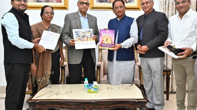 पूर्व राज्यपाल रमेश बैस ने मुख्यमंत्री विष्णु देव साय से की सौजन्य मुलाकात