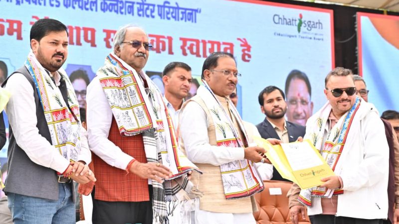 चित्रोत्पला फिल्म सिटी छत्तीसगढ़ की रचनात्मक अर्थव्यवस्था को देगी नई गति : मुख्यमंत्री विष्णु देव साय