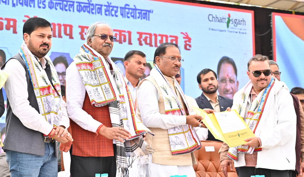 चित्रोत्पला फिल्म सिटी छत्तीसगढ़ की रचनात्मक अर्थव्यवस्था को देगी नई गति : मुख्यमंत्री विष्णु देव साय