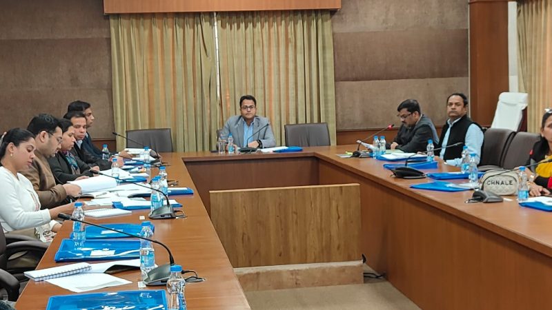 विद्यार्थियों के मानसिक स्वास्थ्य हेतु अंतर-विभागीय कार्ययोजना पर उच्च स्तरीय बैठक संपन्न