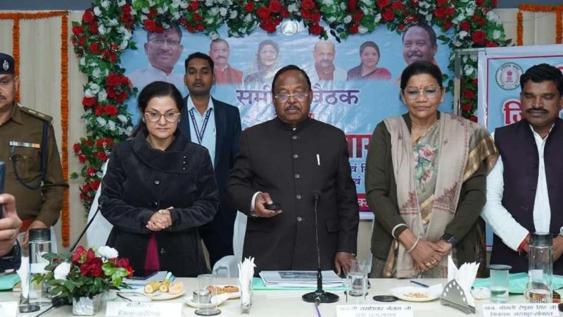 मंत्री रामविचार नेताम ने 266 हितग्राहियों को शौचालय निर्माण हेतु डीबीटी से 31.92 लाख रुपये किए अंतरित