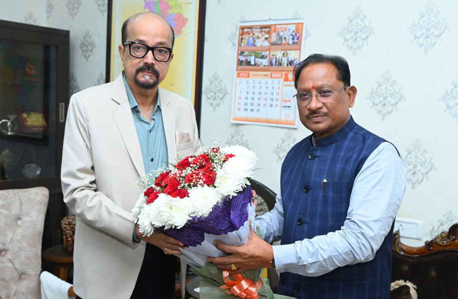 राज्यपाल डेका को मुख्यमंत्री साय ने दी नए वर्ष की शुभकामनाएं