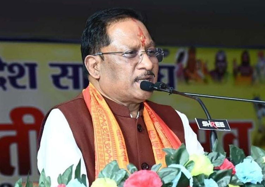 राजिम त्रिवेणी संगम में आयोजित भक्त माता राजिम जयंती महोत्सव में शामिल हुए मुख्यमंत्री साय