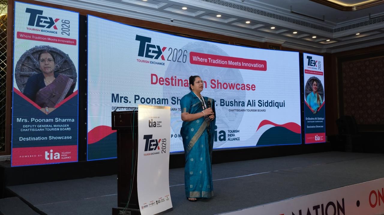 टूरिज्म इंडिया अलायंस के प्रमुख आयोजन टूरिज्म एक्सचेंज 2026 में छत्तीसगढ़ पर्यटन बोर्ड ने की भागीदारी